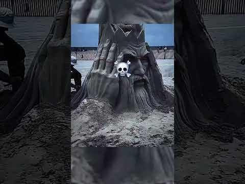 sand castle #ViralShort #ViralVideo #Memes #Aura #ForYou #4U"