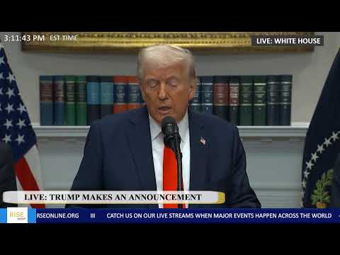 LIVE: Trump Big Investment in “Powerful” AI Chip Factories (R$E)