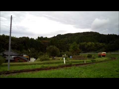 小湊鉄道　上総大久保の大カーブ