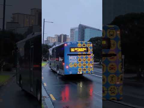 Auckland bus route 361 - Manurewa Interchange To Otara #kuyabogpilotzn #auckland #bus #spotting