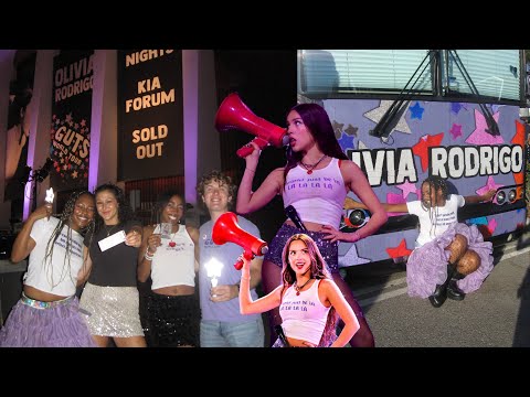 I spilled my GUTS in Los Angeles (OLIVIA RODRIGO NIGHT 2 LA + GIVEAWAY)