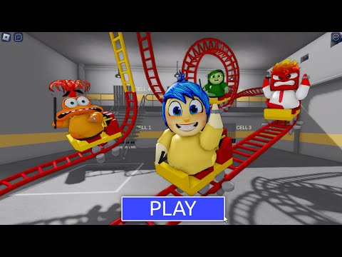 INSIDE OUT 2 Roller Coaster BARRY Full Game Walkthrough #roblox