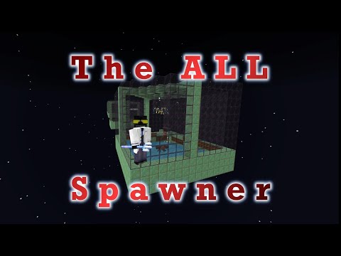 The "All Spawner" Farm for overworld mobs on Minecraft Bedrock.