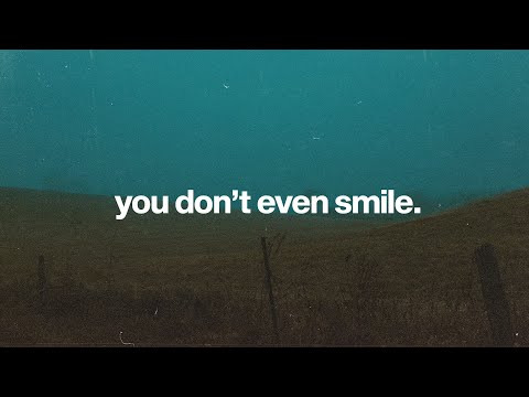 you don't even smile. // ambient playlist