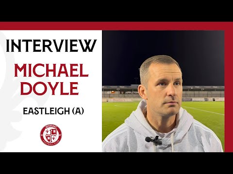 Eastleigh 2-2 Woking | Michael Doyle Interview