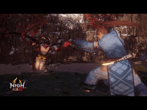 仁王 2 旋棍 VS 古代女天狗 | Nioh 2 Tonfa VS Ancient Nyotengu