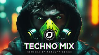 TECHNO MIX 2024 💣 Remixes Of Popular Songs 💣 Only Techno Bangers