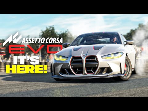 Assetto Corsa EVO is HERE!! - First Gameplay