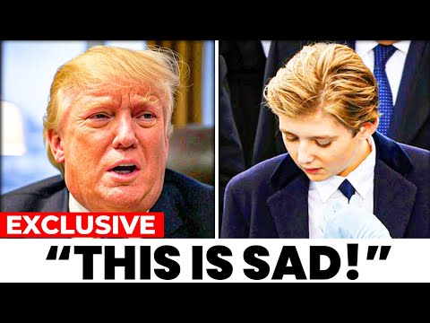 Heartbreaking News For Barron Trump