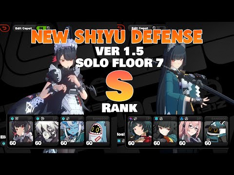 NEW Shiyu Defense 1.5 Floor 7 (S-Rank) Ellen Joe M0S1 & Miyabi M0S1 | Zenless Zone Zero