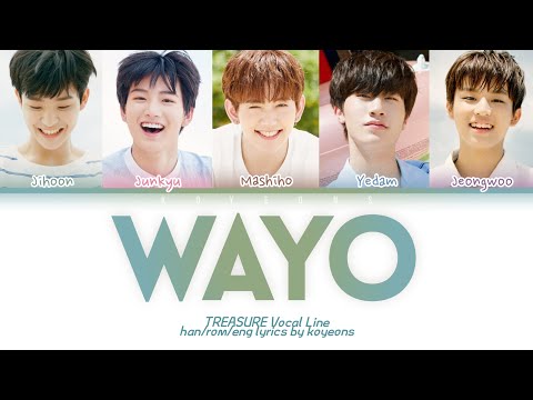 TREASURE (트레저) - WAYO (왜요) [Color Coded Lyrics 가사]