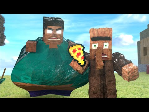 Minecraft Hungry Herobrine 4 #Shorts