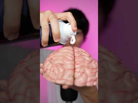 scrubbing your 🧠 #asmr