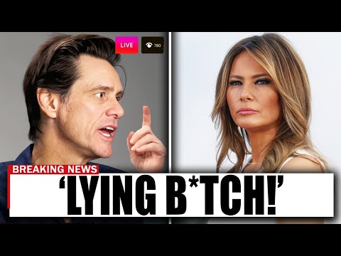 BREAKING: Jim Carrey GOES OFF On Melania & Trump On LIVE TV