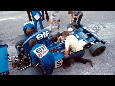 This is how chaotic pit stops were in 1973