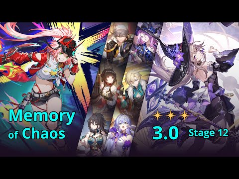 3.0 NEW MOC | E0 Rappa Super Break & E1S1 The Herta - Stage 12 (3 Stars) | Honkai: Star Rail