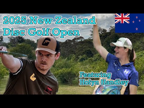 Disc Golf in an Orchard?? - New Zealand Disc Golf Open on the Tour Down Under Practice Round Front 9