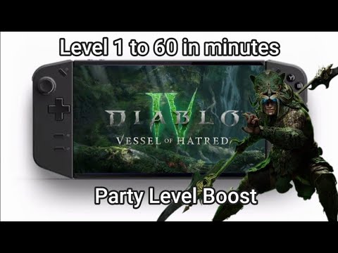 How to power level in Diablo 4 Vessel of Hatred | Filipino Guide and Gameplay