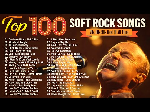 Phil Collins, Elton John, Rod Stewart, Lionel Richie, Chicago | Soft Rock Love Songs 70s 80s 90s