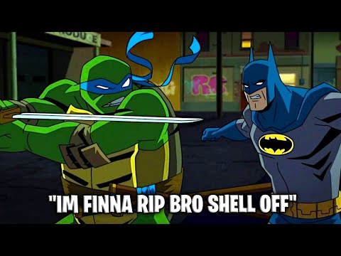 When BATMAN Pulled Up and SOLO Wiped the Ninja Turtles!