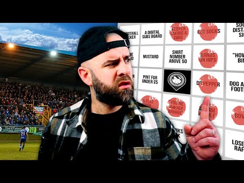 I Played a CRAZY game of Football Bingo!!