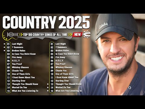 Top Country Songs 2025 🎵  Luke Bryan, Jason Aldean, Luke Combs, Chris Stapleton, Kane Brown