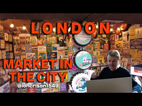 LONDON - A MARKET IN THE CITY