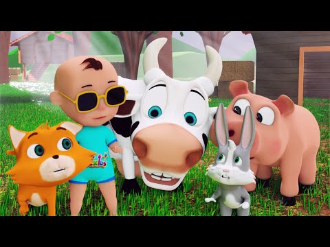 🐄 LA VACA LOLA TIENE CABEZA Y TIENE COLA  Canciones infantiles 🐄