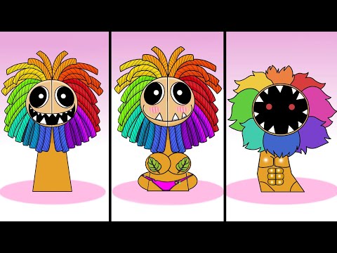 Sprunki OC Yarnaby Phases 2, Phase 3, Phase 4| Compilation Incredibox