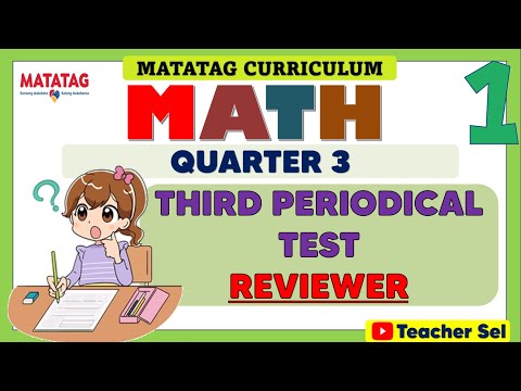 Math 1 Grade 1 Quarter 3 Third Periodical Test Reviewer- Matatag #grade 1 EXAMINATION REVIEWER