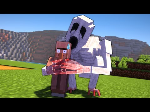 This Minecraft Scary Mod Always Watches Villagers!