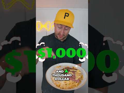 $1,000 Pasta?!?!