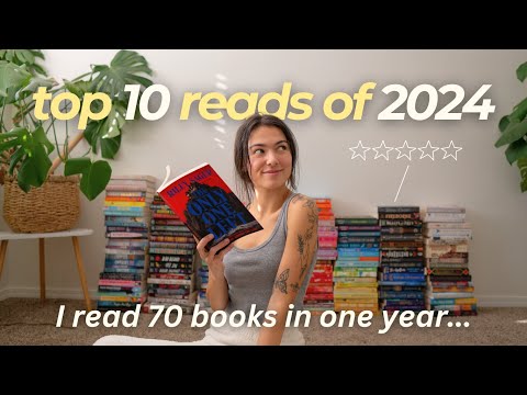 I read 70 books in 2024, here are my TOP TEN📚⭐️