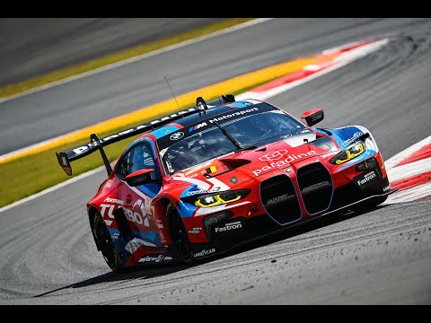 FIA WEC, Bahrain: #31 BMW M4 GT3 onboard.