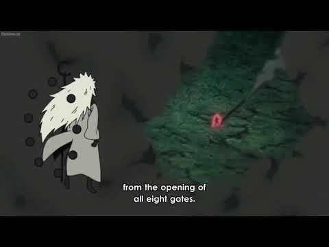 後世に語り継がれる　マイト・ガイ　vs うちはマダラ　might guy vs madara uchiha 【ナルト】【NARUTO】