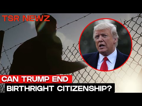 Trump “Absolutely” Plans To End Birthright Citizenship On Day One | TSR Newz