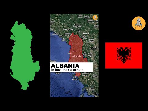 Albania in Under a Minute #shorts