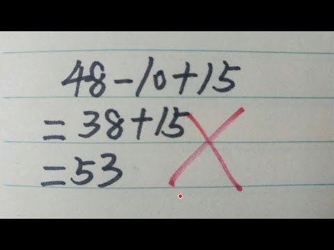 一年级48 10+15=53被老师打叉孩子哭着说没错呀看看为什么