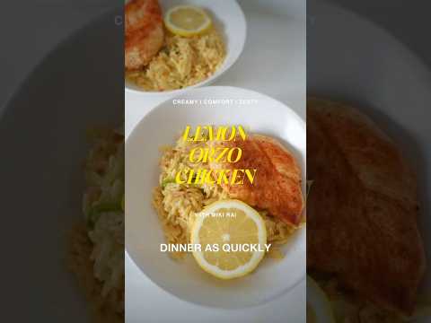 Part 11 | Lemon Orzo Chicken 🫕 Day 11/25