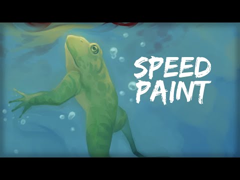 D20 Neverafter SPEEDPAINT || Happily