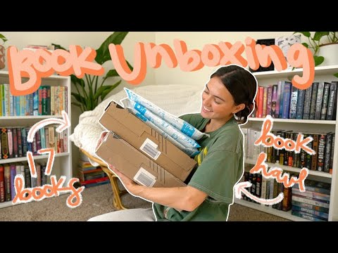 Big book unboxing & haul | popular series, Christmas books & 5 ⭐️ reads