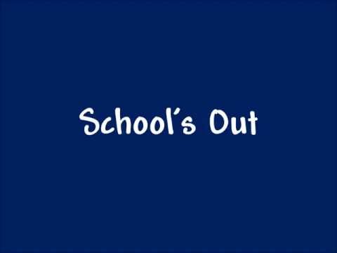 School's Out! A song for the end of the school year