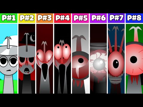 Phase 1 VS Phase 2 VS Phase 3 VS Phase 4 VS Phase 5 VS Phase 6 VS Phase 7 VS Phase 8! Sprunki Mix