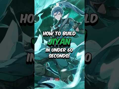 BEST JIYAN BUILD - How to Build Jiyan in 60 Seconds #wutheringwaves #wuwa