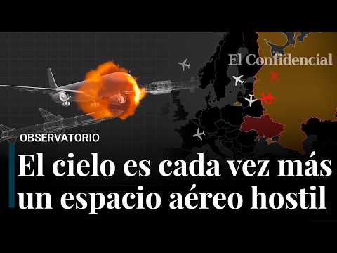 Volar es más complicado: así se han desviado las rutas aéreas por la guerra entre Rusia y Ucrania