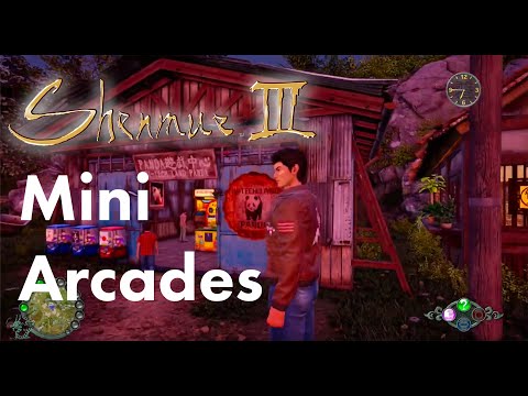 Shenmue 3 Arcade Mini Games! High scores on Wacky Mole, Highway Star, Excite QTE 3 & QTE Title 2