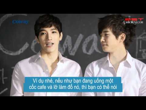 [Vietsub - 2ST] Coway Korean Academy - Junbro