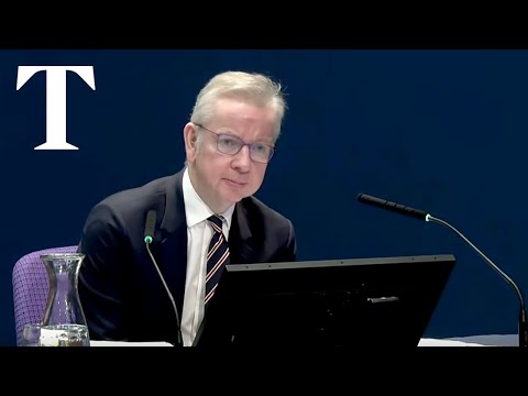 LIVE: Michael Gove gives evidence at Covid-19 inquiry