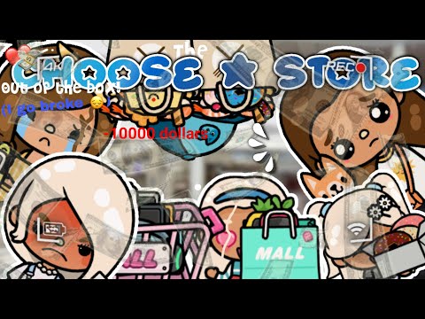 CHOOSE A STORE *OUT OF A BOX* CHALLENGE!🌺 ||*VOICED!🔊🫶🏻*