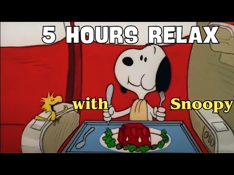 [𝐫𝐞𝐥𝐚𝐱𝐢𝐧𝐠 𝗽𝗹𝗮𝘆𝗹𝗶𝘀𝘁] Relaxing with Snoopy and Woodstock 📼🎧 a Chill Jazz playlist to Relax ✨